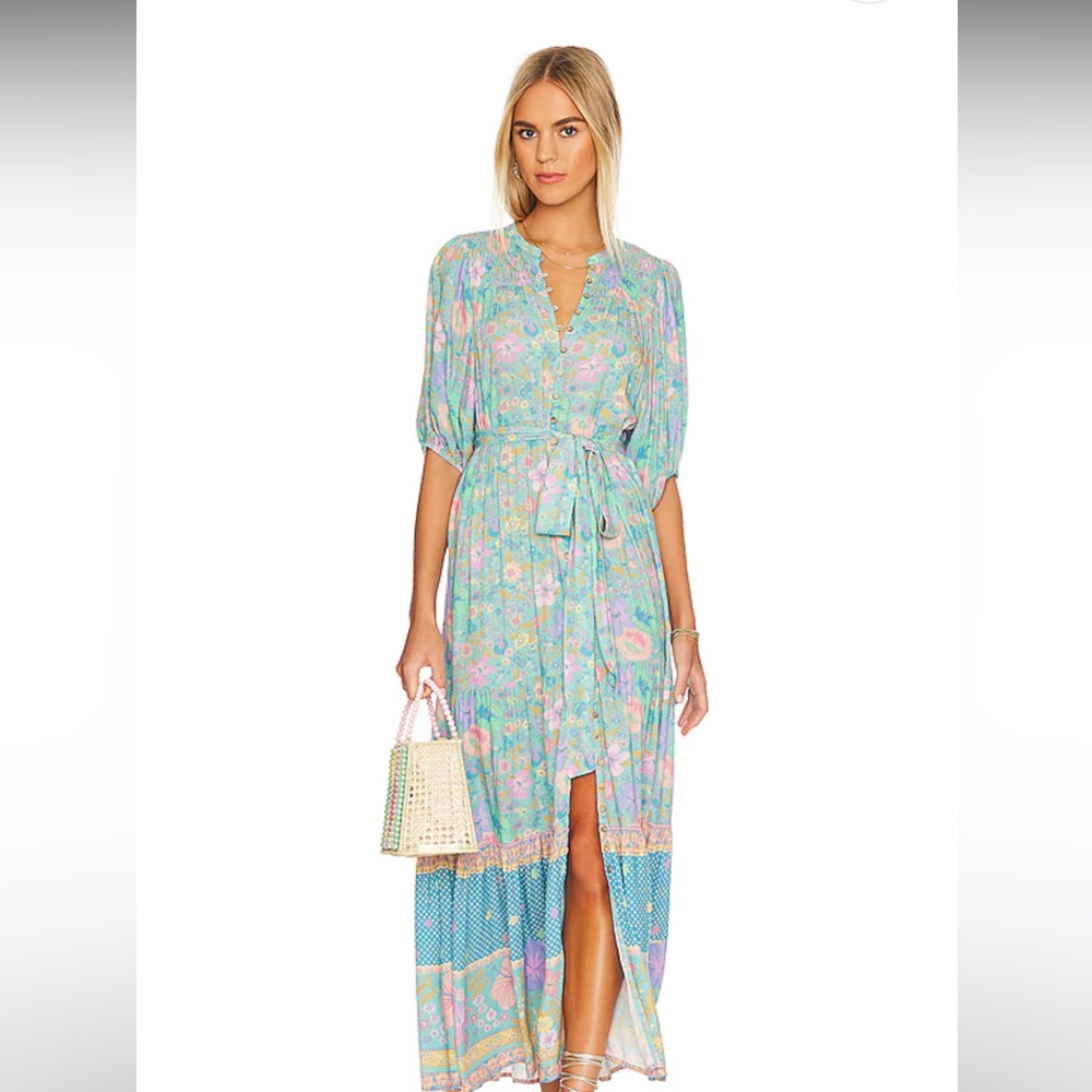 spell blue dress